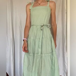 Beautiful tiered topshop dress